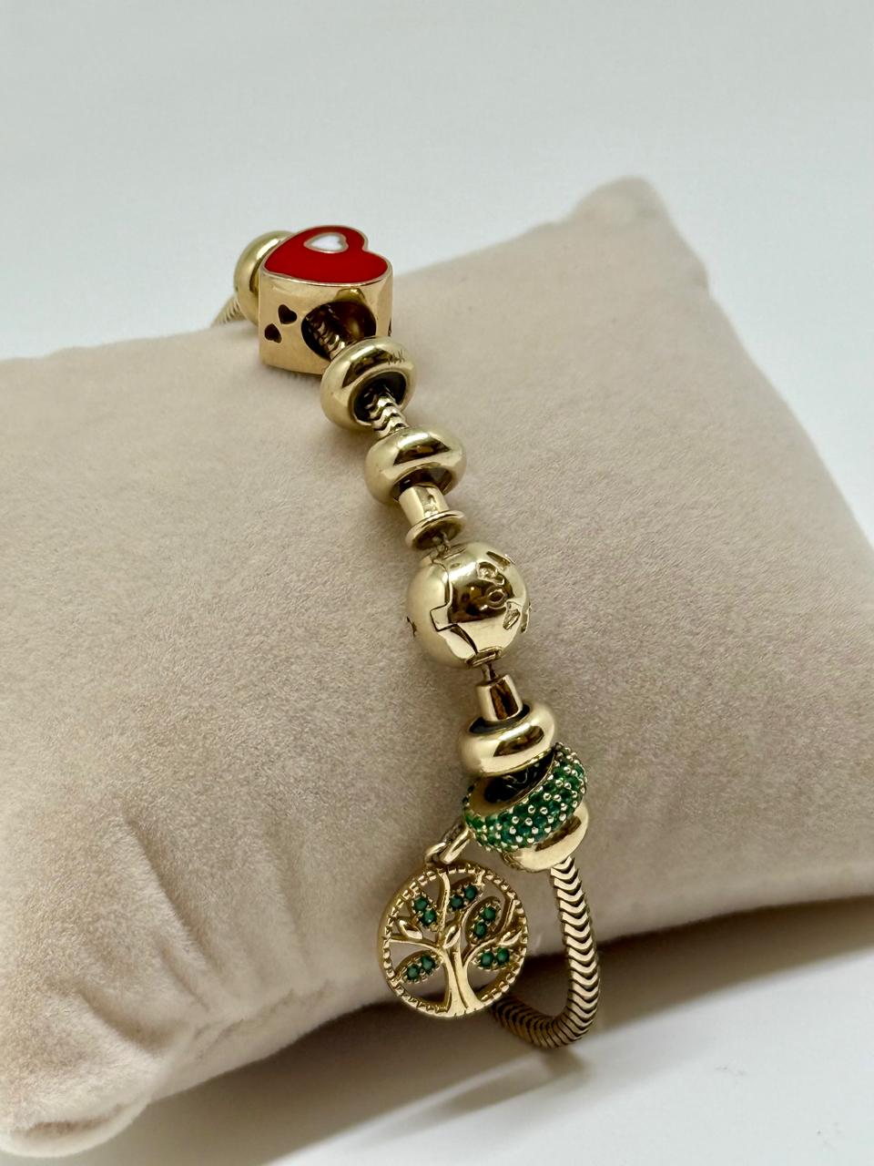 BRAZALETE PANDORA 14K 8.4GR